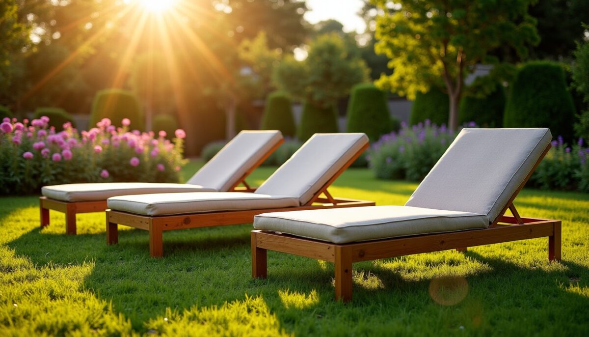 Guide complet pour choisir le transat parfait : alliez confort, matériaux et style dans votre jardin