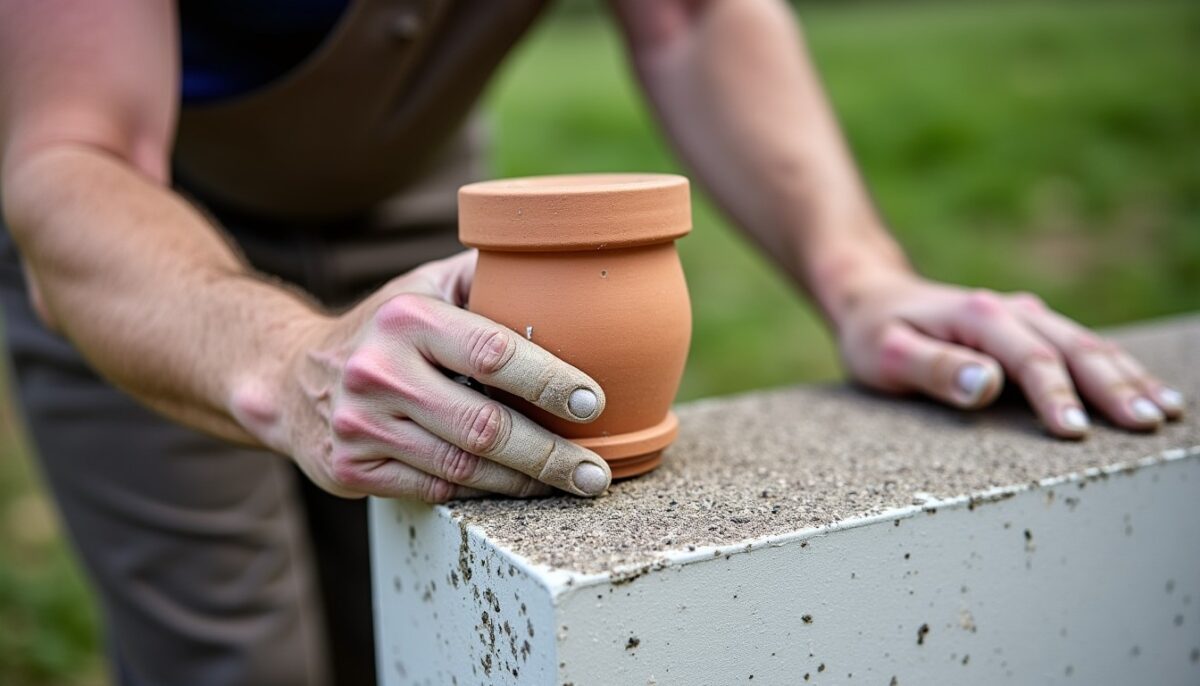 Comment sceller efficacement un poteau en bois dans du béton : guide pratique et pièges à éviter