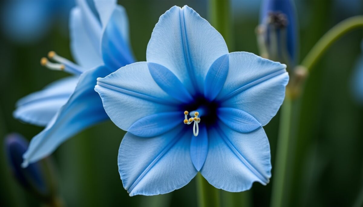 Amaryllis bleu : entre légendes, vérités cachées et précautions indispensables