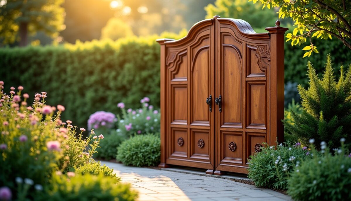 Panneaux en bois pour jardin : l’élégance au service de la structuration de vos espaces extérieurs
