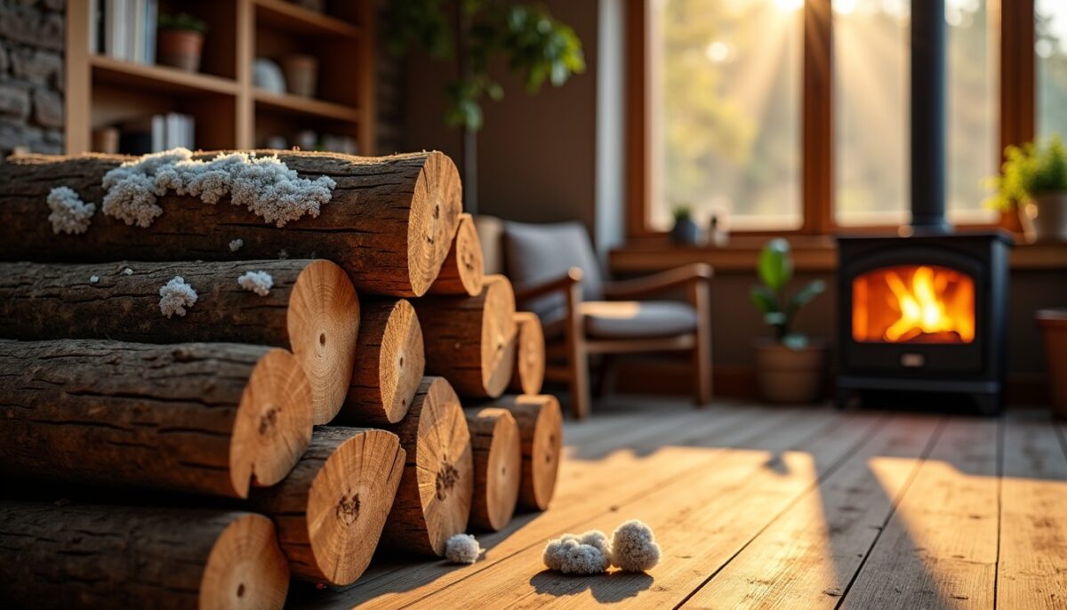 Mérule sur bois de chauffage : un risque majeur pour la sécurité de votre maison