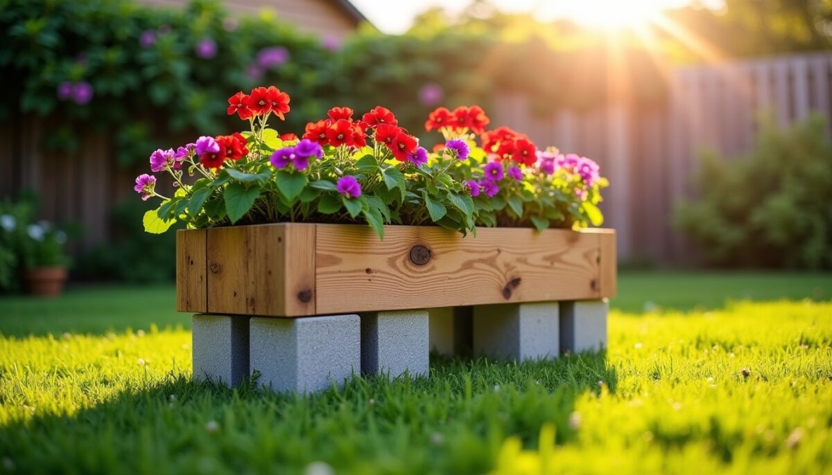 Comment garantir la stabilité d'une jardinière posée sur des parpaings sans fondation Comment garantir la stabilité d'une jardinière posée sur des parpaings sans fondation