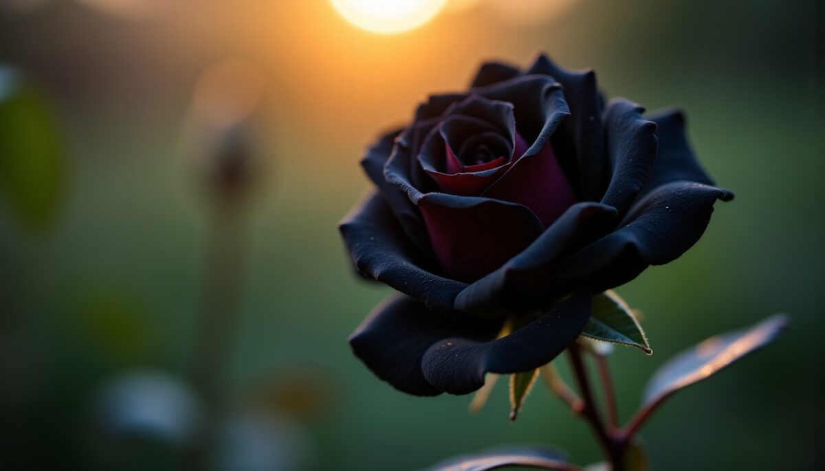 Rose noire : symbole de la fin ou du renouveau ? Rose noire : symbole de la fin ou du renouveau ?
