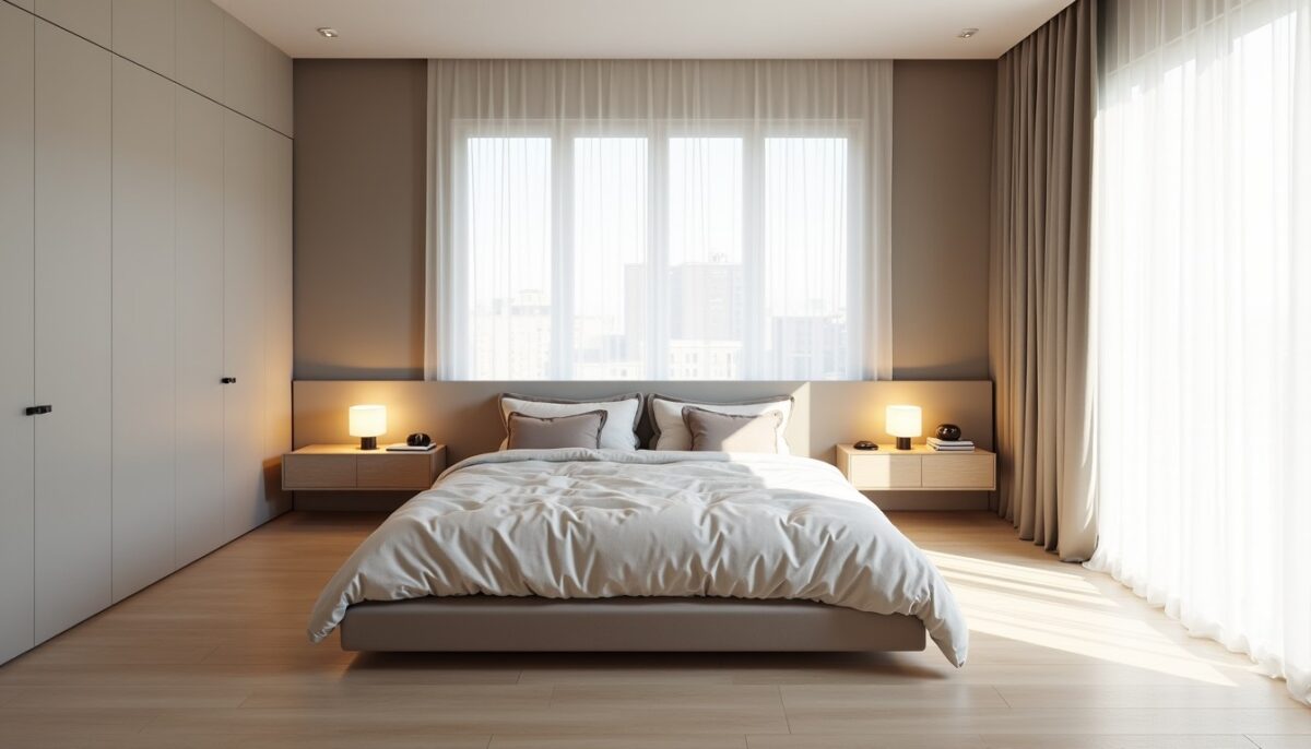 Chambre spacieuse : astuces pour sublimer l'espace autour d'un lit king size Chambre spacieuse : astuces pour sublimer l'espace autour d'un lit king size